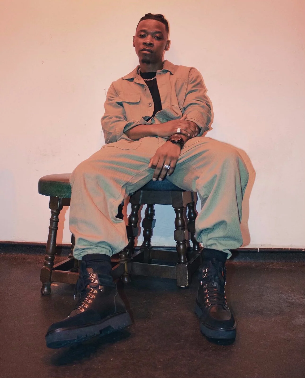 Artist performing at Breaking Barz