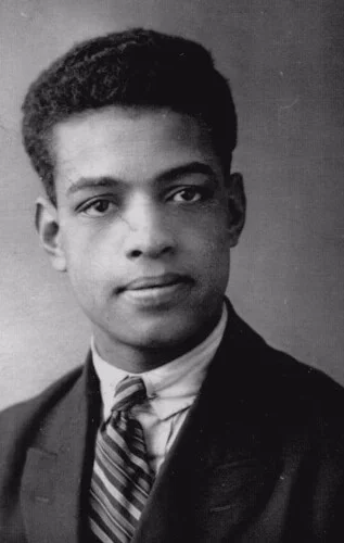 Young Len Johnson portrait